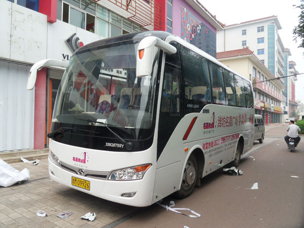 濰坊名嘉廣場車體制作完工